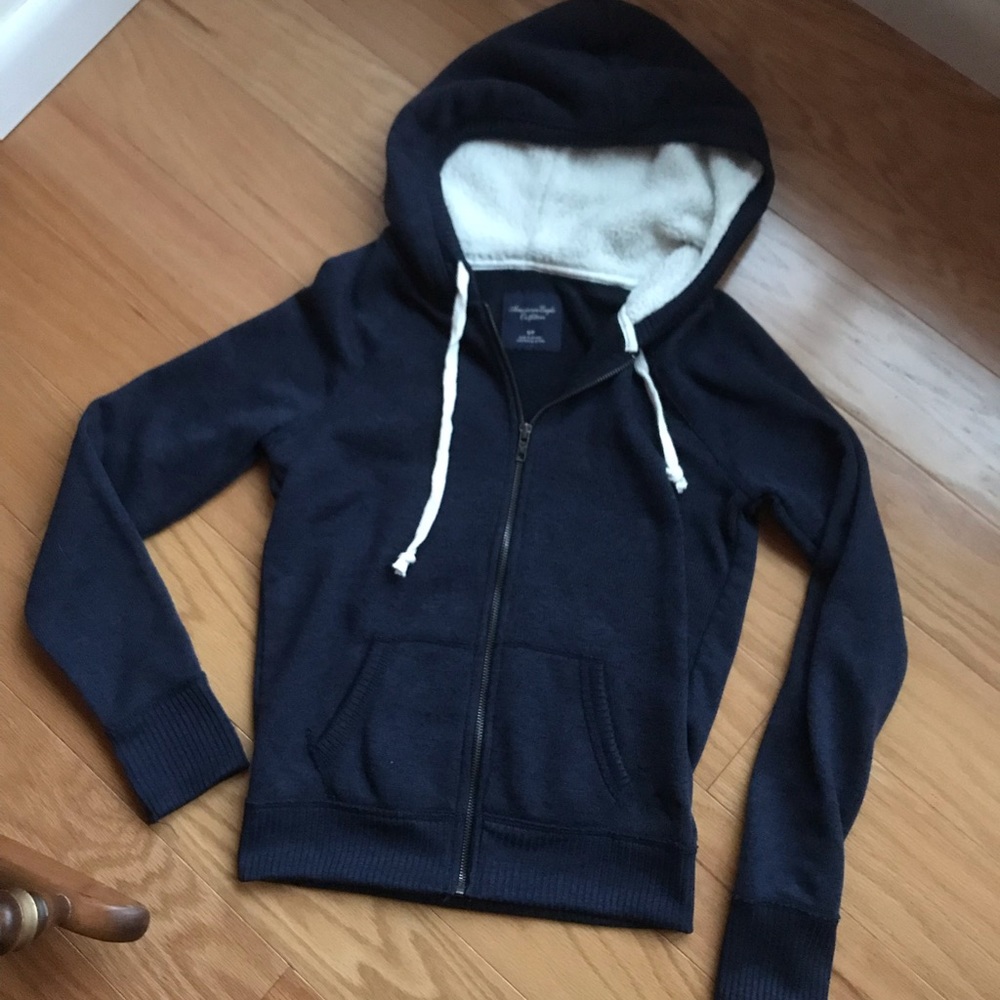 American Eagle cozy sweater hoodie NWOT